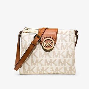 Michael Kors Fulton Small Saffiano Crossbody Bag